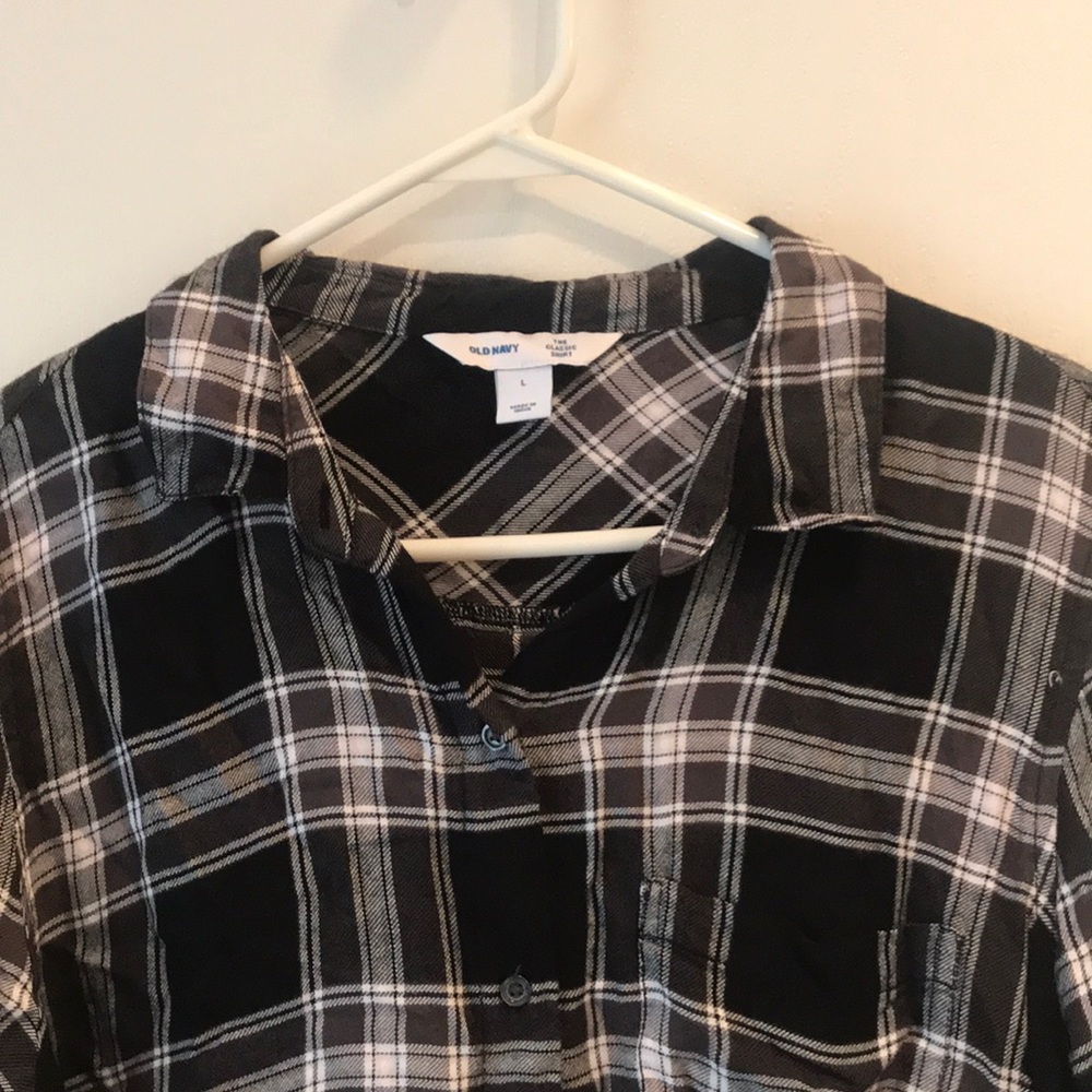 Black and white Flannel